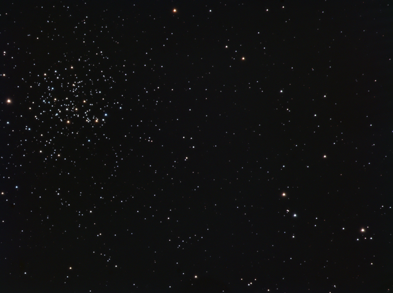 Loose grouping of faint stars in a dark star field